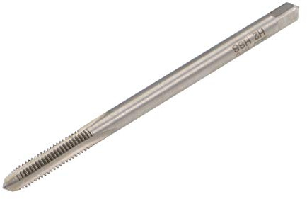sourcing map Metric Thread Tap M6 x 1 H2 100mm Extra Long Straight Flute Screw Thread Milling Machine Taps Threading Tapping Repair Tool