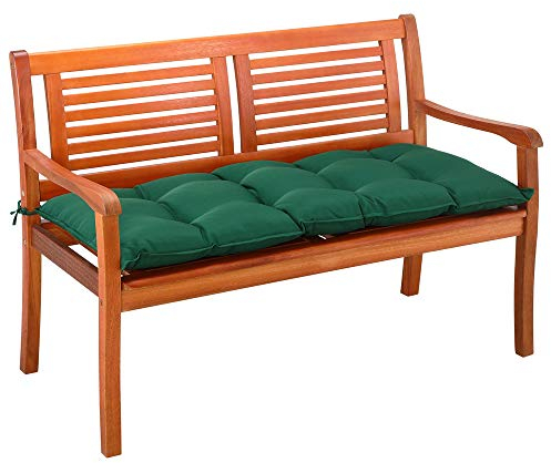 Detex Cuscino per Panca 110x45x8cm Copripanca Cuscini Panche Imbottitura Panchina Interno Esterno
