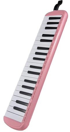 YIWENG 37 Tasten Melodica Instrument Melodica Air Piano Tastatur mit 2 Soft Blasrohr 2 Blasdüsen Melodica Blasinstrumente mit Tragetasche für Anfänger Erwachsene Geschenk,Melodica-Instrument mit 37 Ta