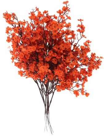 Cabilock 8 Stücke Gypsophila Künstliche Blumen Hochzeit Bouquets Gefälschte Gypsophila Bouquet Dekorative Tisch Mittelstücke