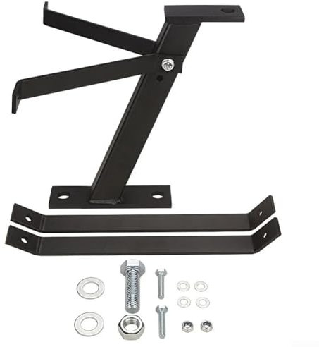 Gancio di traino per tosaerba, resistente, 28,9 x 17,8 cm, attacco per trattore da giardino