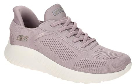 Skechers Baskets pour Femme, Chaussures de Sport, Violet, 35.5 EU