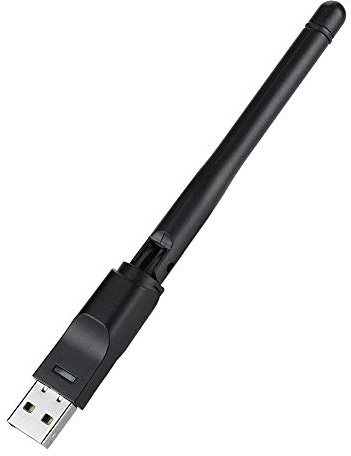 Récepteur WiFi USB 2.0 Haute Vitesse USB WiFi A 300 Mbps pour Ordinateur Portable de Bureau Compatible avec Mac Installation Facile Plug and Play