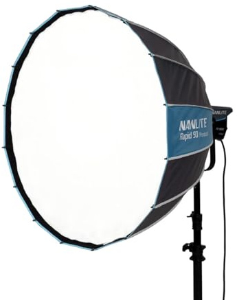 Nanlite Rapid 90 Boîte à lumière parabolique | Support Bowens (88,9 cm)