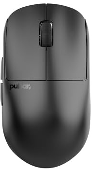 Pulsar Gaming Gears X2H v3 Wireless Gaming Mouse, Ultra Light 1.87oz (53g) Symmetrical Optical Power Switch, 32000DPI 750 IPS, XS-1 Sensor, 8k Compatible (Mini, Black)