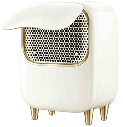 Campana Extractora de Mesa Pequeña Elemento Filtrante PP+HEPA Bajo Ruido Fácil de Limpiar Campana Extractora Portatil Cocina Ideal para Barbacoa(White)