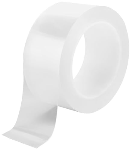CRASPIRE Cinta Adhesiva Transparente para Ventanas Sellador Juntas Sellador Aislante Una Sola Cara Fuerte Pegajoso Sin Residuos para Ducha Puerta Vidrio Burlete Resistente Al Viento Y A la Intemperie