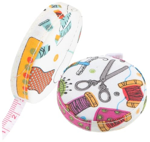 CIMAXIC 2pcs Automatic Tape Measure Body Measurement Tape Portable Sewing Measure Fashion Flexible