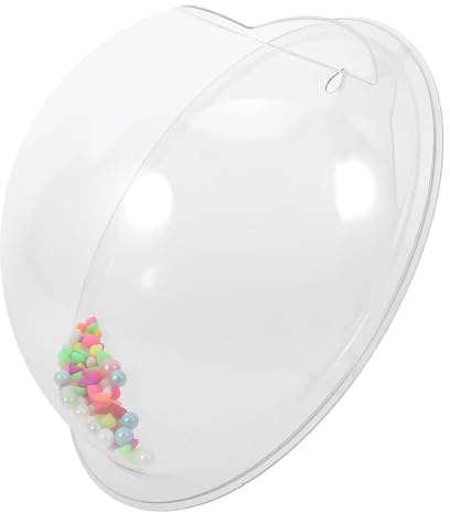 FONDOTIN Hanging Acrylic Fish Tank Wall Mounted Bowl 23cm Aquarium Decor for Living Room Wall Display