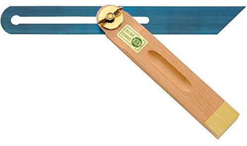 E. C. EMMERICH GMBH + CO. KG 407 Tischlerschmiege L.300mm m.Langloch Buchenholzschenkel ECE Ms.-Beschlag