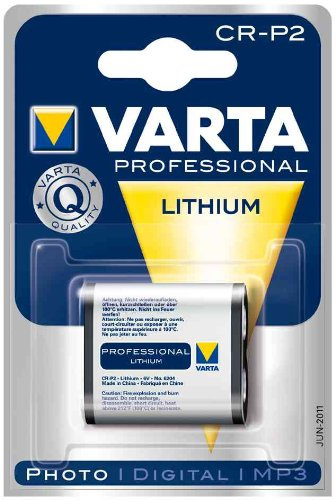 VARTA Lot de 10 Blisters 1 pile photo Professional Lithium CR-P2 6 V