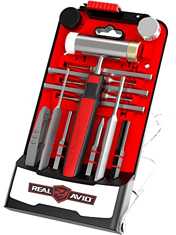 Real Avid Marteau et poinçon Unisexe Noir, AVHPS-AR