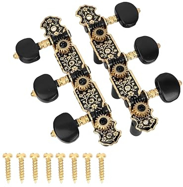 Gitarren Stimmwirbel, Akustikgitarren Mechaniken Stimmwirbel 1:18 Mechaniken Ersatz 3L3R