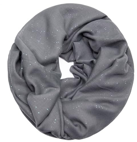 Gloop Damen Loop Schal Schlauchschal, leichter Langschal Schlauchschal