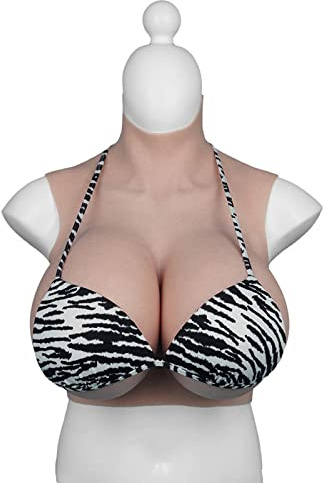 XSWL Silikon Brüste Brustformen Realistisch Brustplatten Silikon-Brustplatte H/K Cup für Crossdresser Transgender Drag Queen