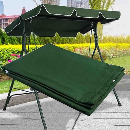 Waterproof/Uv Resistant Replacement Canopy for Garden Swing Seat - Outdoor Swing Roof Cover for 2 & 3 Seater Sizes, Spare Canopy Roof Cover