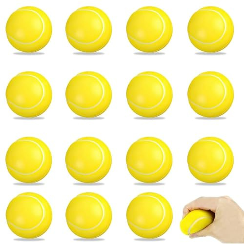 YSFVNP Sponge Ball, Foam Tennis Balls, Yellow Mini Foam Balls For ' Games Indoor Outdoor Sports