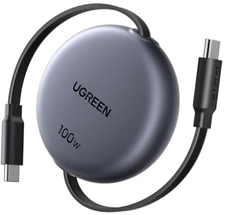 UGREEN USB-C-kabel 100W 1M laddkabel snabbladdkabel indragbar
