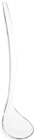 ABOOFAN Transparente Bruchsichere Suppenkelle Mit Langem Ergonomischem Griff Spülmaschinengeeignet Antihaftbeschichtet Zum Einfachen Servieren Und Dosieren Von Suppen Und Saucen