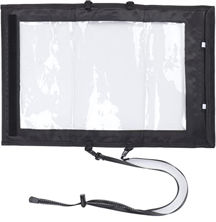 KIMISS Bolsa Impermeable para Mapa, Mapa, Almacenamiento Transparente, Bolsas Secas Plegables, Senderismo Al Aire Libre, Camping