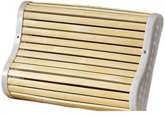 YZDKR 1pc Sauna Kopfstütze Kühlung Handgemachte Bambus Kissen Hohl Design Neck Unterstützung Kissen für Sauna Raum Schwitzraum(Color 2)