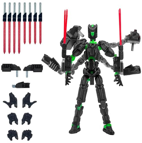 3D-gedruckte Actionfigur, Tischdekoration, Tischdekoration, für Kinder, Sammler, Bücherregal, Vitrine, Schlafzimmer, Büro, Arbeitszimmer, Haus, Kopfteil, Bastelarbeiten