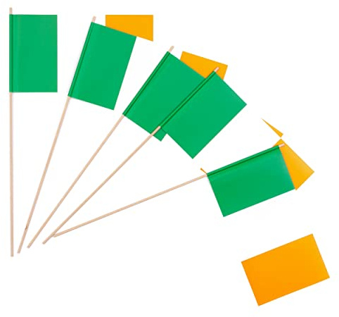 Everflag Papierfähnchen: Irland 50er Packung