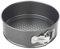 Chef Aid Moule à Gâteau Rond Amovible, Antiadhésif avec Base Démontable pour Démoulage Facile, Adapté au Réfrigérateur et Congélateur, Gris, 19 cm