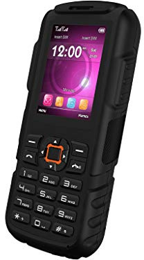 BLU Tank Mega T570 2.4 GSM Unlocked Cellphone 32MB Dual Sim W/Flashlight - Orange
