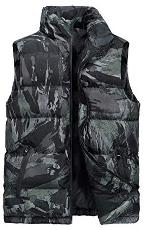 GL SUIT vinterklänning väst vadderad bomullsväst vadderad väst vadderad väst termostrumpor klassisk herr-löpning cykelresor Armygreen Small