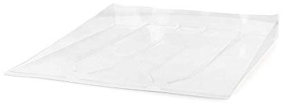 Ex-Pro Universal White Plastic Water Drip Tray Accessory for Washing Machine, Tumble Dryer, Dishwasher, Fridge, Freezer (45 x 50cm)