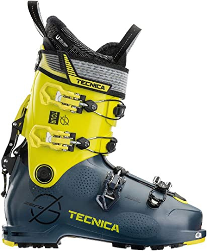 Moon Boot Tecnica Herren Zero G Tour Tourenstiefel, Dark avio-Yellow, 29.5