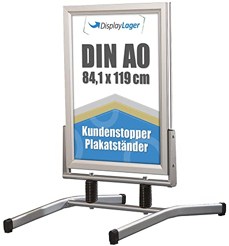 DisplayLager - Kundenstopper Wind-Line Lux, 45mm Alu Klapprahmen (A0)