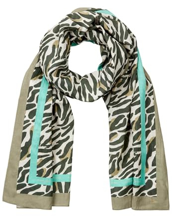 camel active Damen Schal mit Allover Print