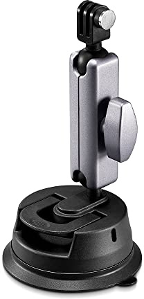 SHOOT 360 Grados de Rotación Parabrisas del coche Ventosa de Montaje para Cualquier Tamaño de Teléfono y Compatible con Gopro, DJI Osmo, Akaso o Insta 360 Cámara de Acción