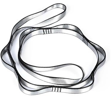 KGDUYC Sangle d'extension pour Hamac de Yoga 110cm, Daisy Chains, Réglable Multi Boucles Élingue d'escalade Sling en Nylon - Bandes d'exercice pour Stretching, Pilates, Fitness