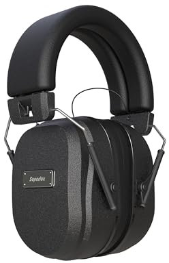 Superlux HD667 Professional Drummer Isolation Headphones Wired - 32 Ω Over Ear Headphones with Noise Cancelling, Closed Back, Noise Reduction for Ear Protection Recording Monitoring Guitar Keyboard