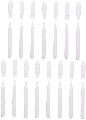 KAILIKETIY 15St weißer Tafelstift Kreide Tafelmarker löschbar Markierungen weißer Permanentmarker liquid chalk flüssig chalk Stifte für fluoreszierende Bildschirme Flüssigmarker Plastik