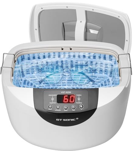 Ul/tra/wave Pro Ult/raso/nic Deep Cleaner Portable Multi-Purpose So/nic Cleaning Machine For Jewelry, Eyewear Care & Small Item Detailing