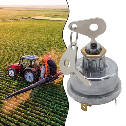 Ignition Switch Setup with 2 Keys Ideal for Agricultural Machinery Use