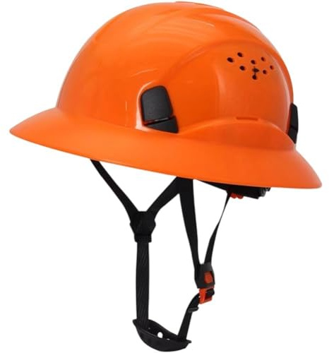 HiyyFloy Schutzhelm, Schutzhelm, Verstellbar, Leicht, Belüftet, Abs-arbeitshelm, Ideal Für Industrie Und BAU