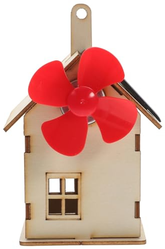 Mikinona Kit Solare Fai Da Te Casa Ecologica Per Bambini 8-12 Anni, Giocattolo Educativo Di Scienze Materiali Sicuri, Kit Di Esperimenti Scientifici Per Apprendimento Stem e Divertimento Creativo