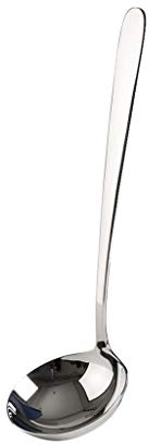 Villeroy & Boch Daily Line Soup Ladle, 18/10 Stainless Steel, Metal, 3.5 x 3 x 12 in