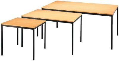 Format 4332163724315 – Tisch 1200 x 800 mm schwarz/buche