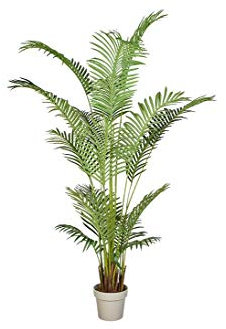Kontaktpalm, konstgjord handflata med 1079 blad, höjd 180 cm – Konstpalm dekalm
