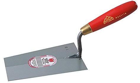 Stubai 426001 - Paleta suiza, triangular, forjada (180 mm)