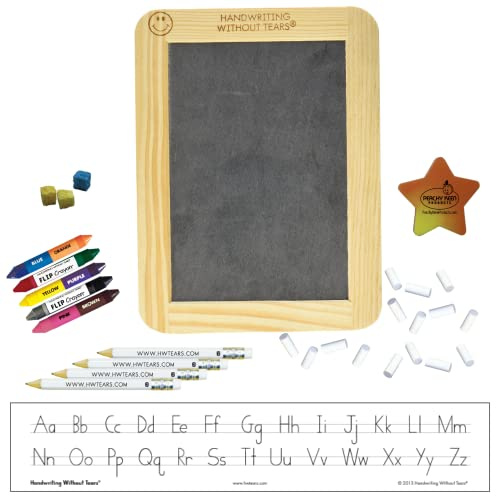Handwriting Without Tears Slate Chalkboard and Supplies Kit (Starter Print)