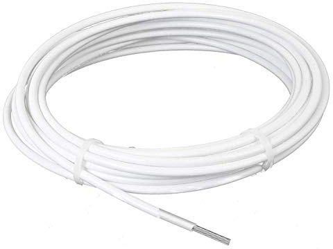 FP INOX Cable Acero Inoxidable A4 Forrado Color Blanco 7 X 7 – Diferente diámetro – Pasamanos extendido Barco
