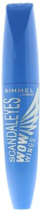 Rimmel London Mascara ScandalEyes Wow Waterproof, Volume X11. Ciglia Effetto Wow, Black
