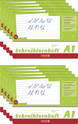 Brunnen Schreiblernheft (10, Lineatur A1)